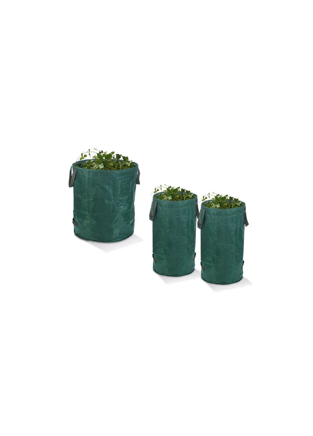 Набор мешков 3 шт для садовых отходов зеленый Parkside (264298850)