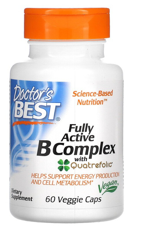 Multi-Vitamin Iron-free Quatrefolic 60 Veg Caps Doctor's Best (258498938)