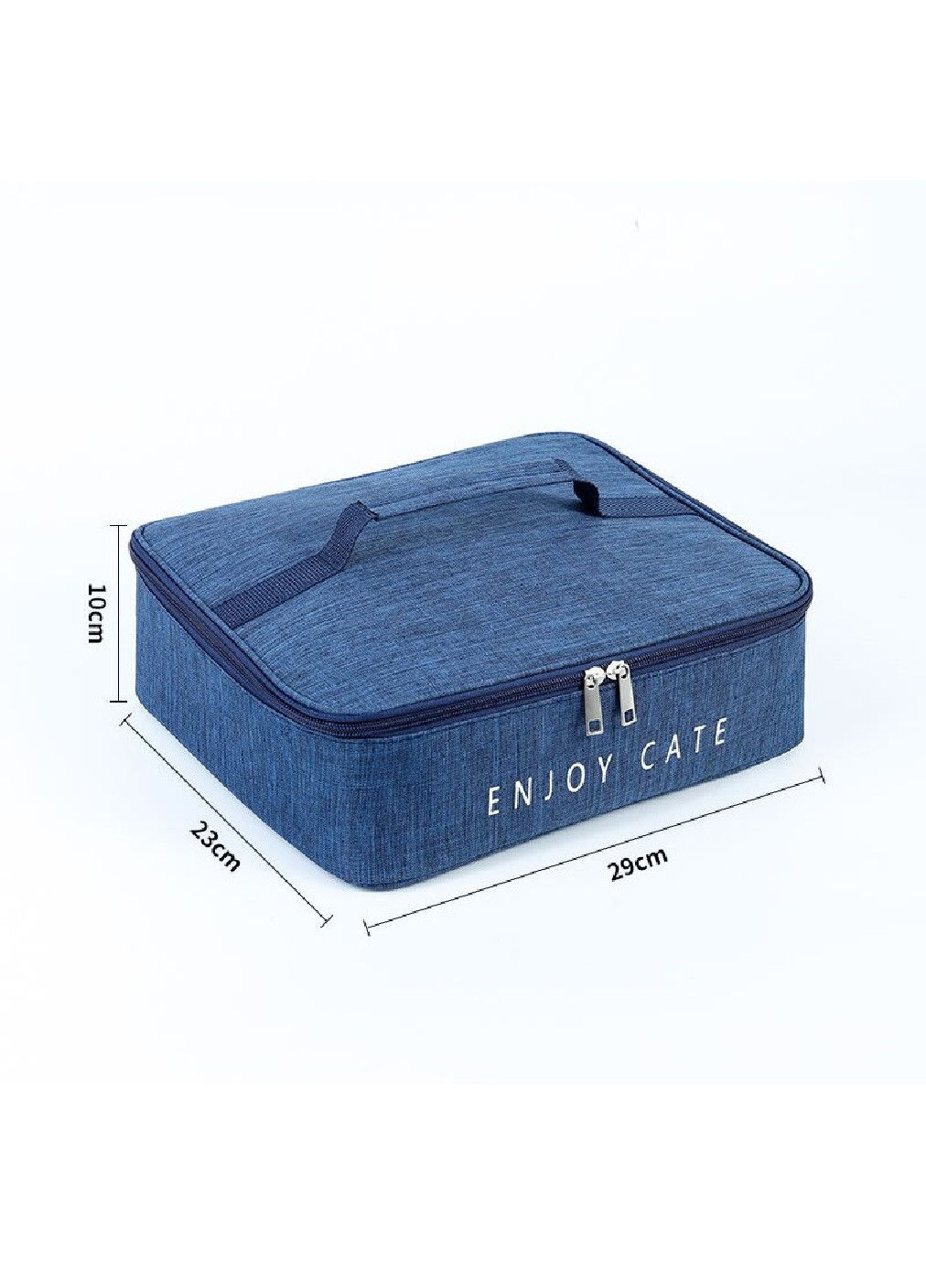 Термосумка сумка холодильник компактная вместительная для пляжа пикника туризма 29х23х10 см (475244-Prob) Синяя Unbranded (263678377)