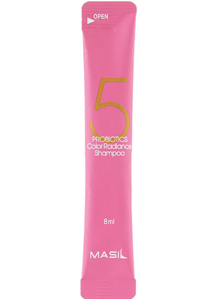 Шампунь для окрашенных волос 5 Probiotics Color Radiance Shampoo 8 мл MASIL (267158927)