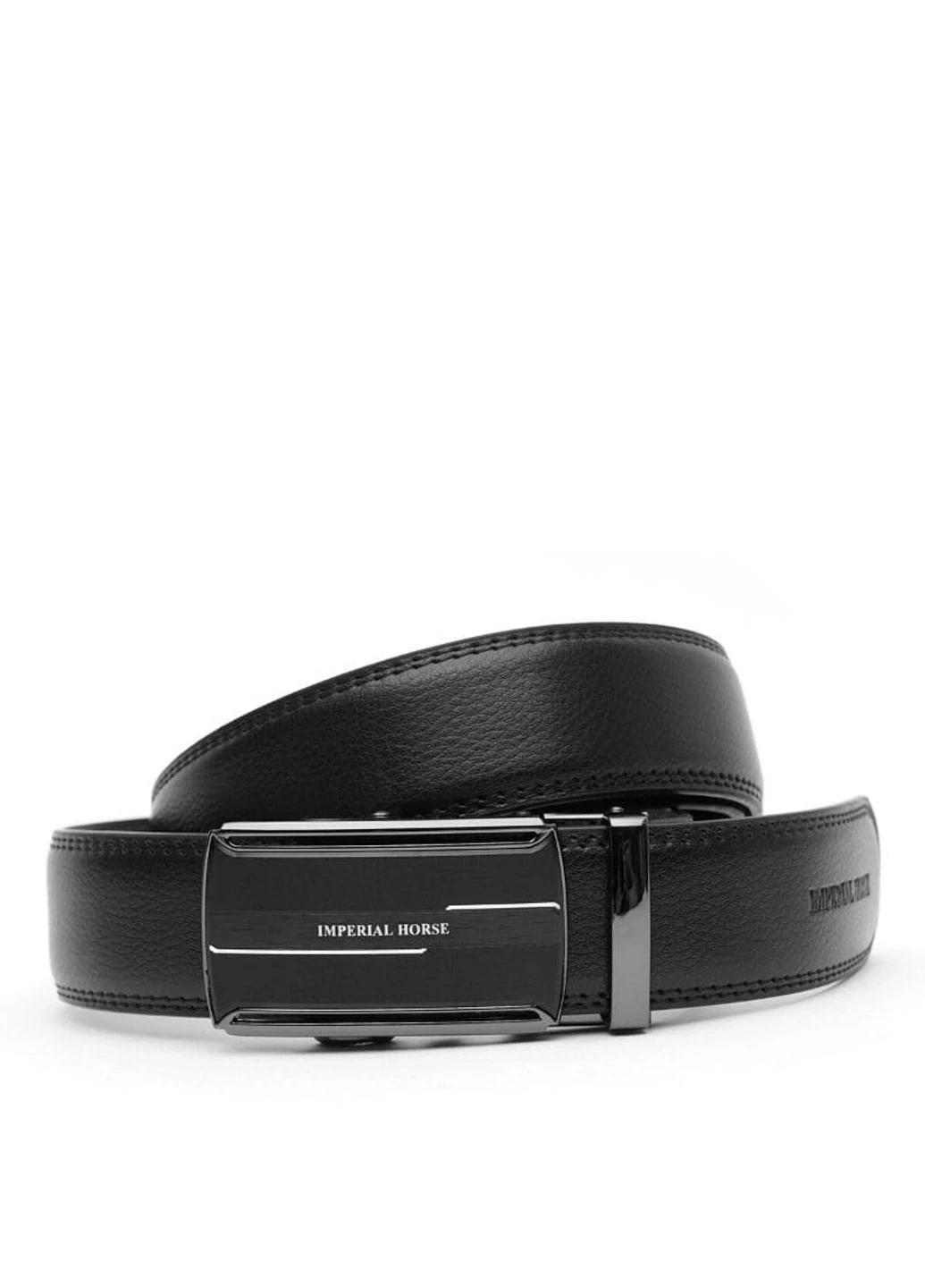 Чоловічий шкіряний ремінь V1HRS914-black Borsa Leather (266143139)