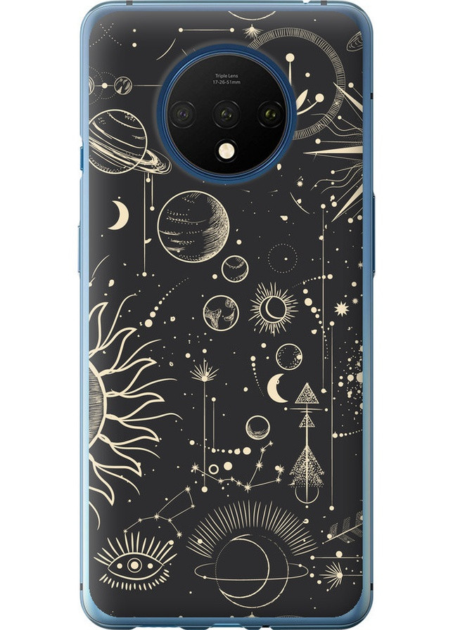 Силіконовий чохол 'Фаза місяця' для Endorphone OnePlus 7T (258093624)