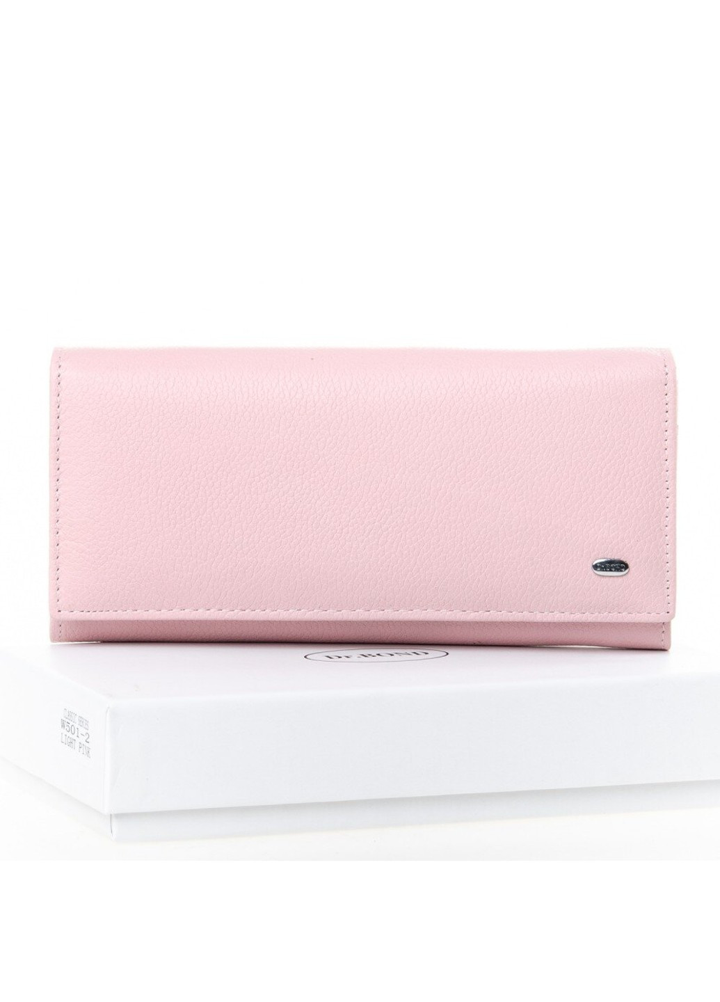 Жіночий гаманець з натуральної шкіри Classic W501-2 pink Dr. Bond (261551191)