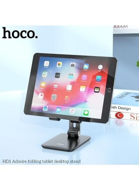 Универсальная подставка для телефона и планшета Admire Folding (компактная, настольная) - Черный Hoco hd1 (260063423)