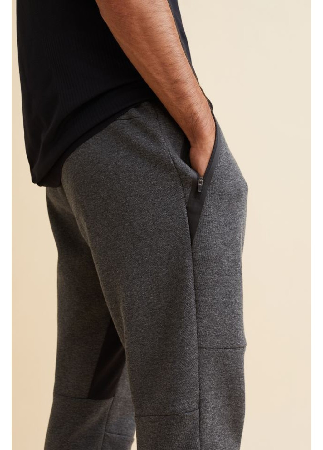 Чоловічі спортивні штани джогери (10065) S Cірі. H&M (259040254)