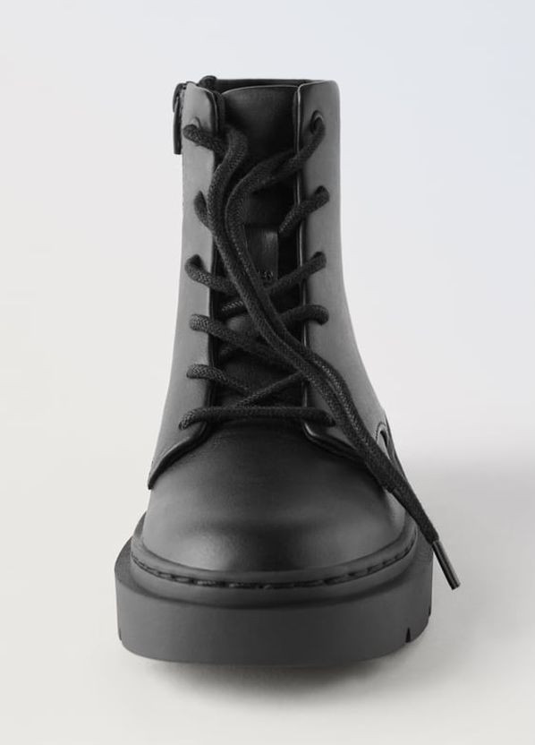 Черные осенние ботинки детские демисезонные Zara