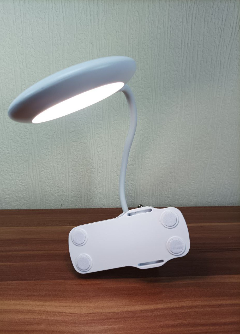 Акумуляторна LED лампа 3 колірні температури в 3 режимах на прищіпці (USB, Li-ion 1800 mAh, 28 LED ламп) No Brand ph500 (258218654)