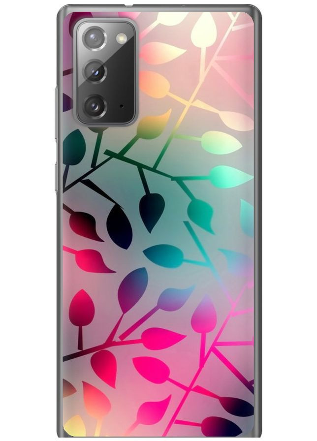 2D пластиковый чехол 'Листья' для Endorphone Samsung Galaxy Note 20 (262978571)