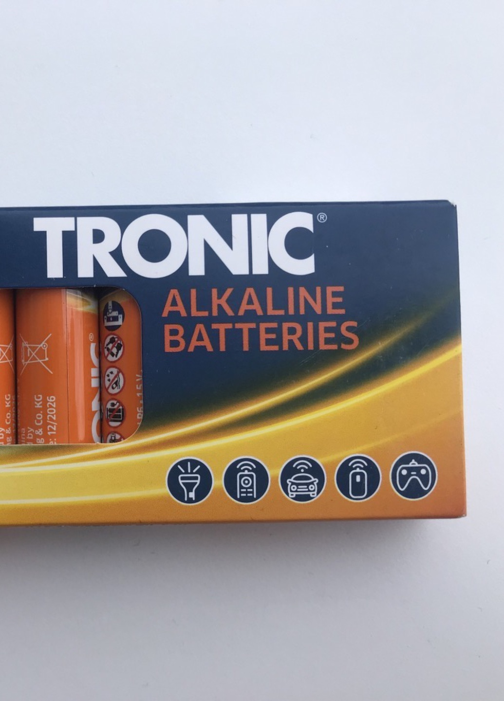 Лужні батарейки Alkaline batteries AA LR6 1.5V,8 шт Tronic (257039856)