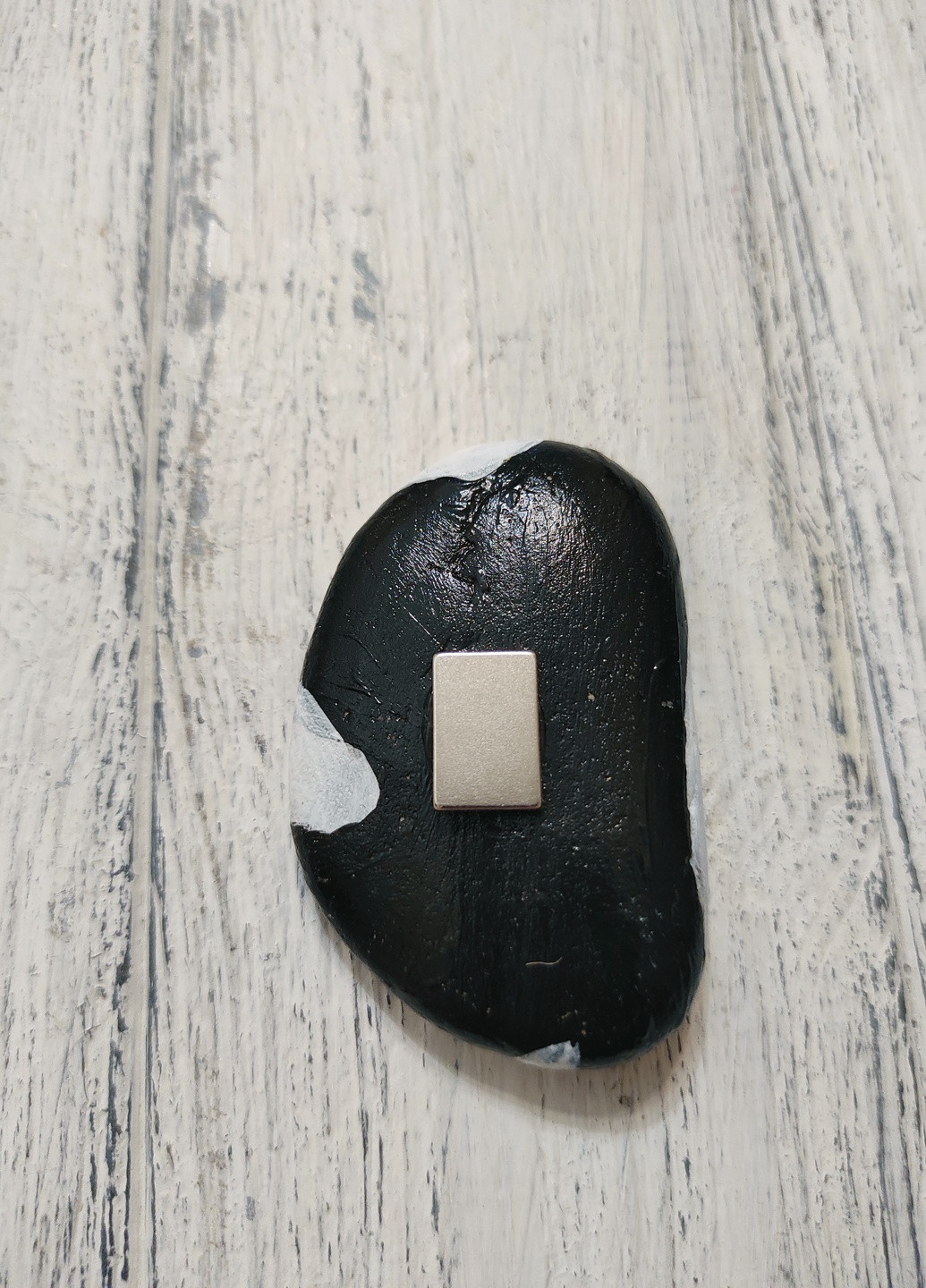 Магніт на холодильник Котик із натурального каменю сувенір ручна робота хендмейд подарунок магнітик SuvenirPodarokZP 9 (257087105)