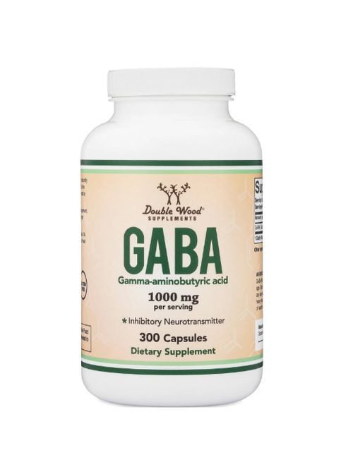 Double Wood GABA 1000 mg (2 caps per serving) 300 Caps Double Wood Supplements (265530100)