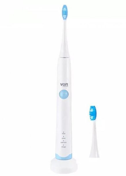 Електрична зубна щітка акумуляторна VGR V-801 ультразвукова USB No Brand (260511698)