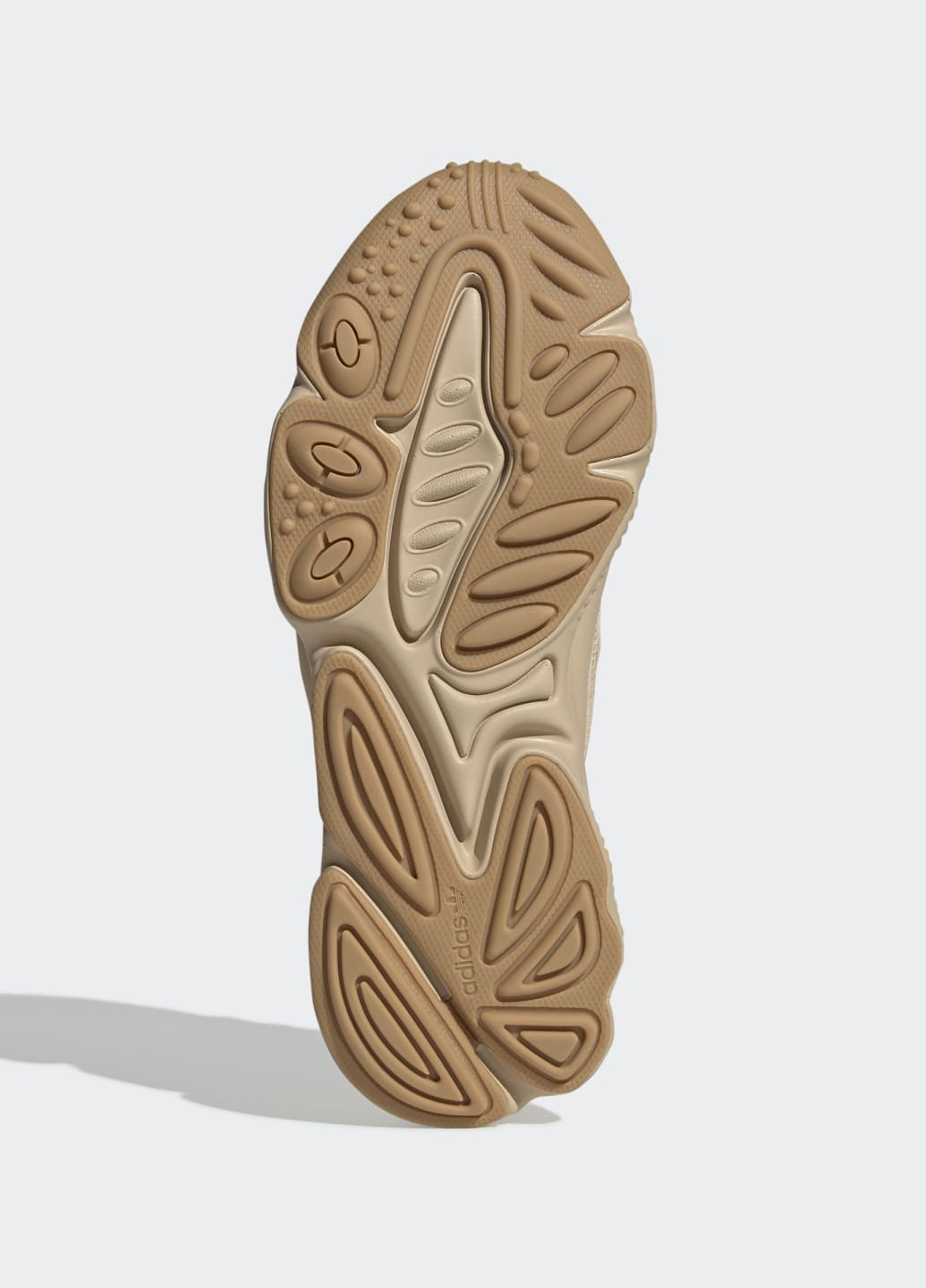 Бежевые всесезонные кроссовки ozweego adidas