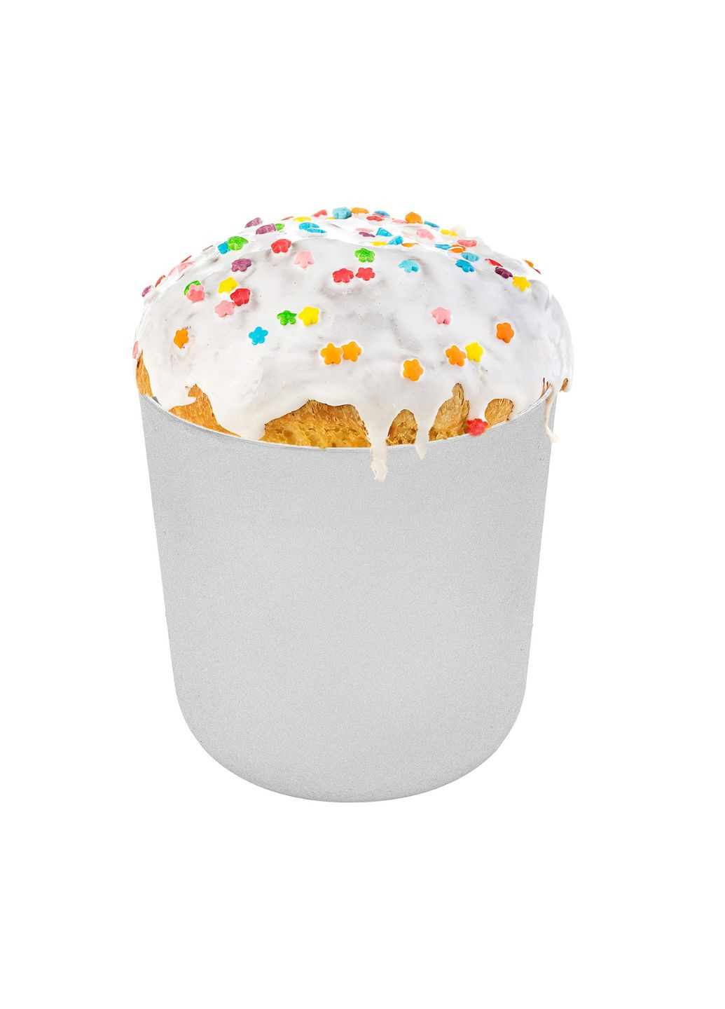 Форма для выпечки пасок, пасхальных куличей, хлеба и кексов 500 мл Полімет (265911524)