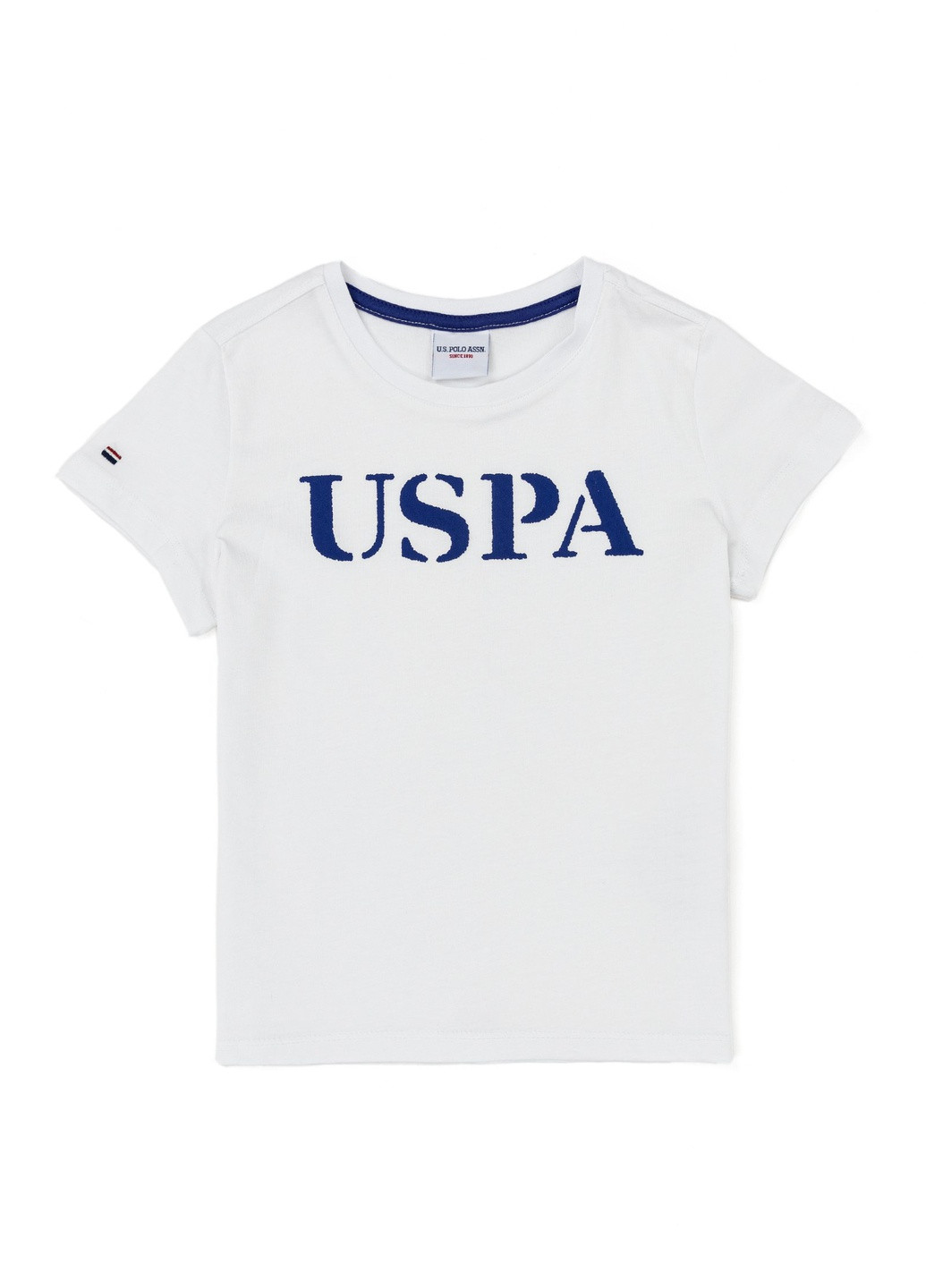 Біла футболка u.s/ polo assn. хлопчача U.S. Polo Assn.