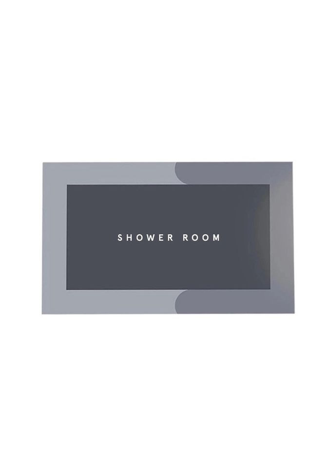 Килимок для ванни міцний і вологостійкий Shower Room коврик антиковзкий 40х60 см Синій No Brand (276322151)