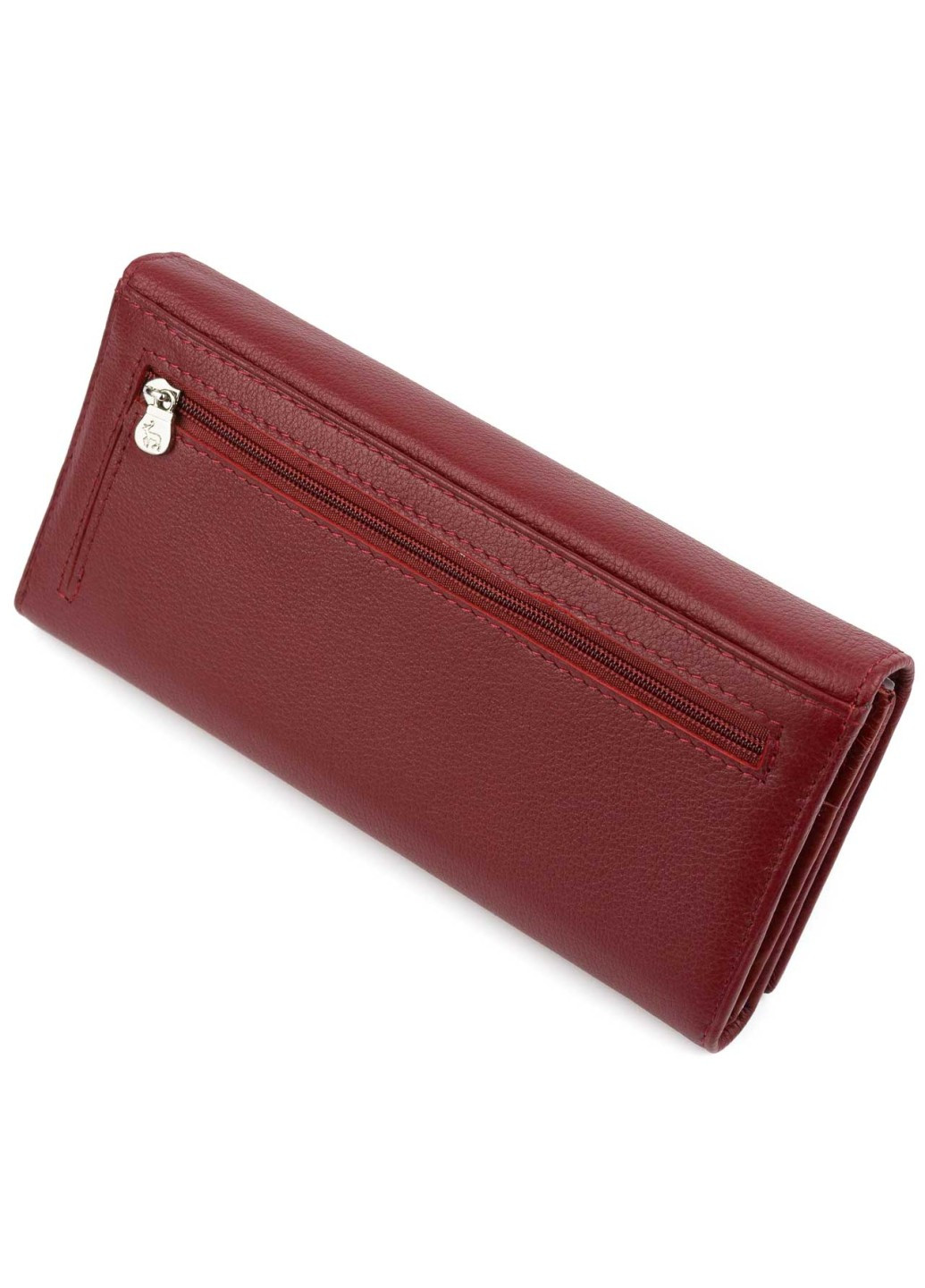 Місткий гаманець для дівчат зі шкіри MC-1415-4 (JZ6623) бордовий Marco Coverna (259752554)