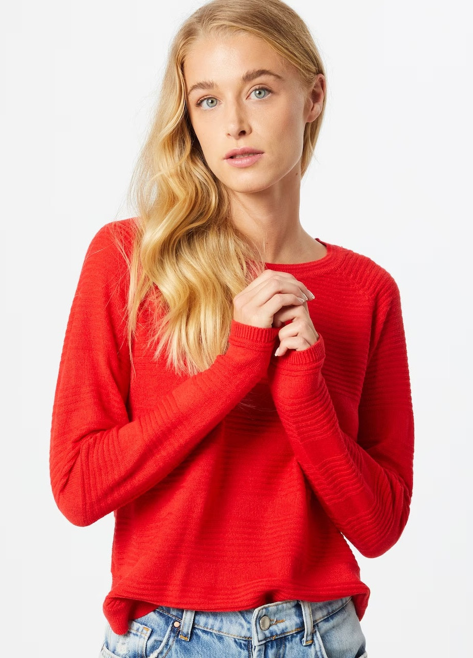 Красный свитер Only