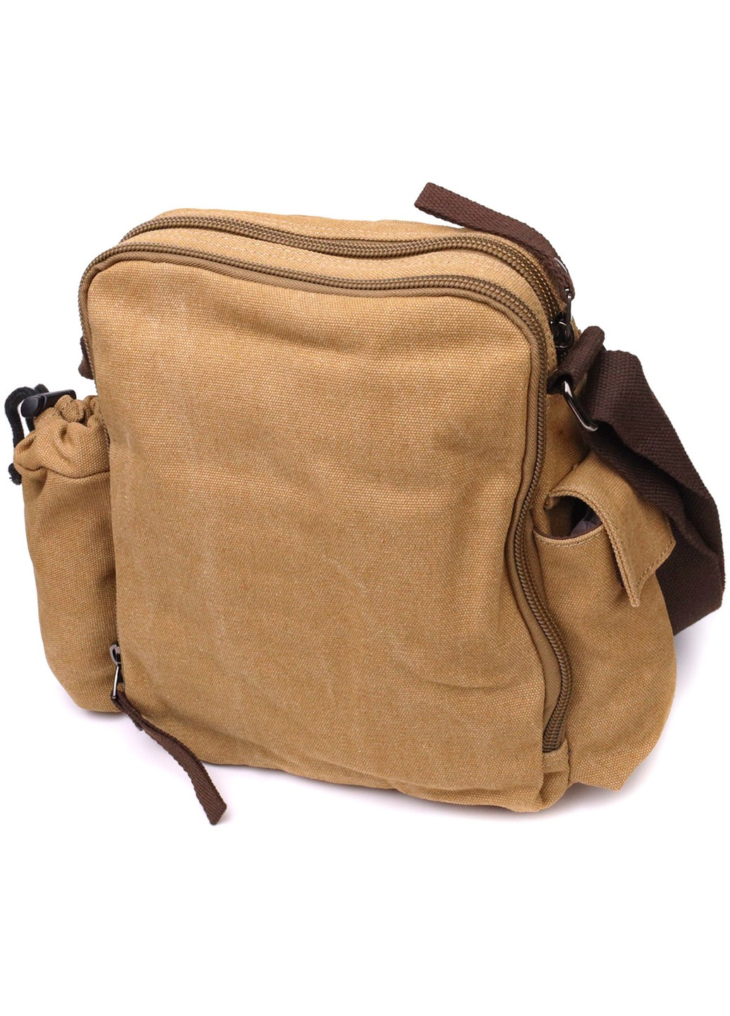 Вместительная текстильная сумка с чехлом для воды 22210 Песочный Vintage (267932146)