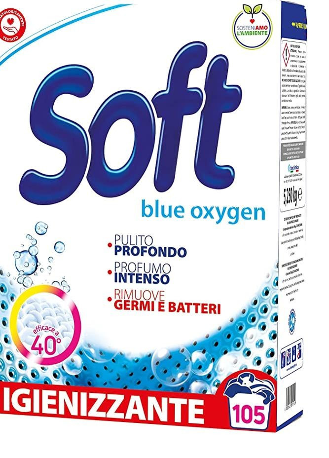 Пральний порошок універсальний Blue Oxygen 5.25 кг Soft (264921060)