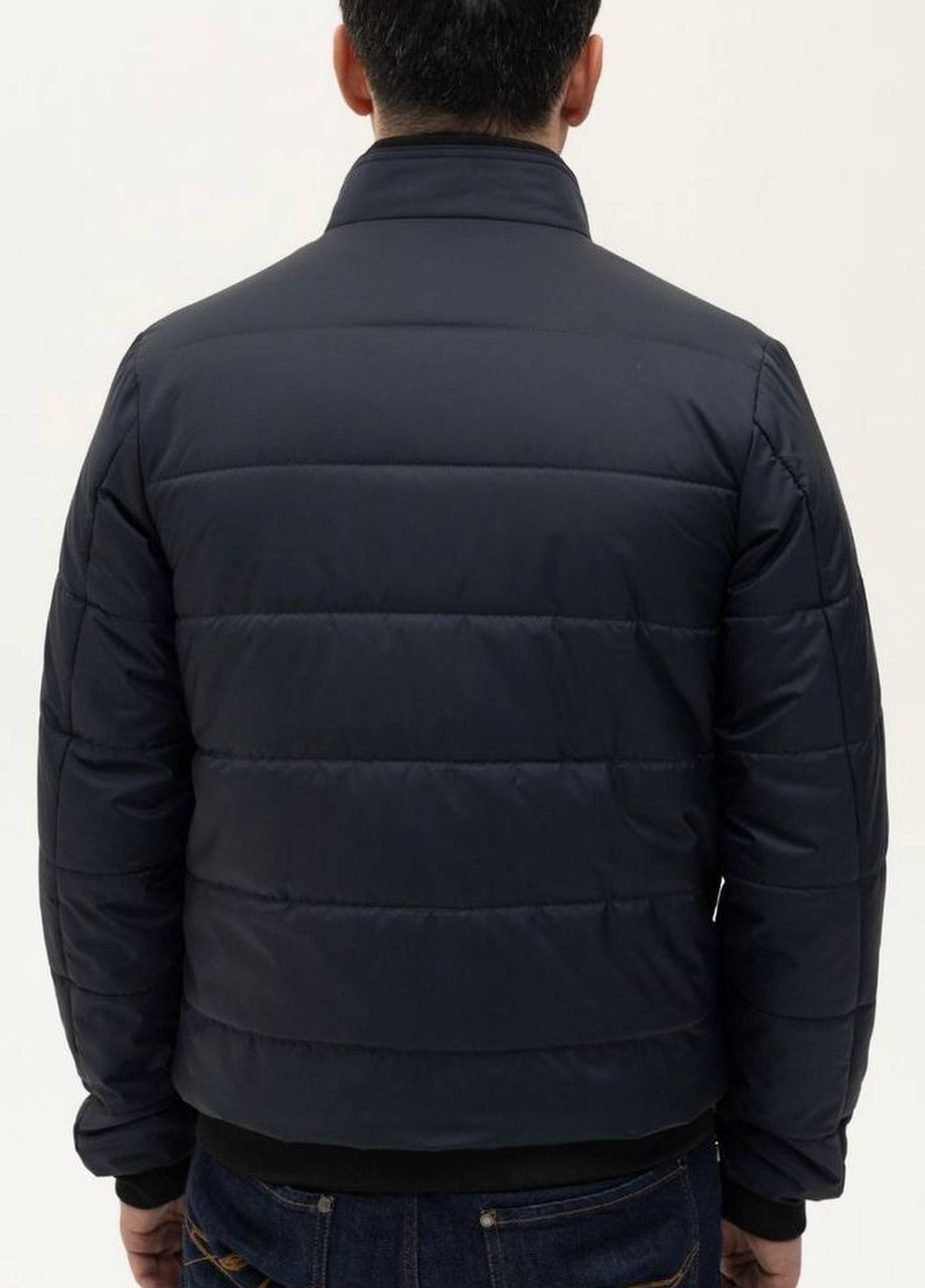 Темно-синяя демисезонная куртка мужская демисезонная большого размера SK