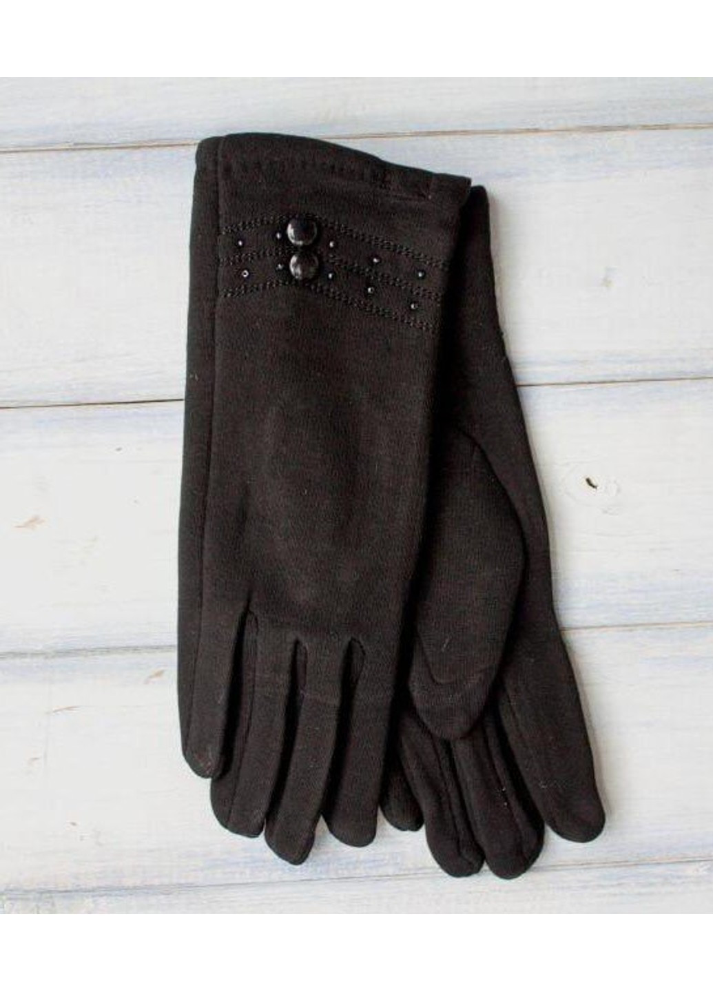 Женские стрейчевые перчатки 8743 L BR-S (261486852)