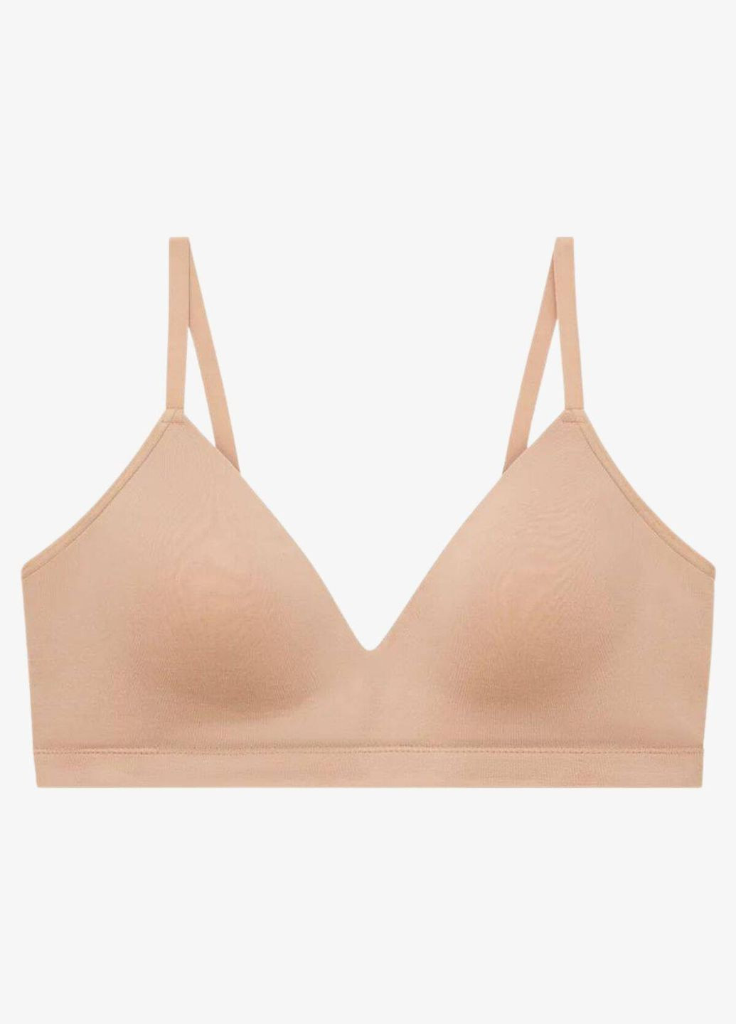 Бежевый бюстгальтер классический 10 form 360 fit wireless Thirdlove