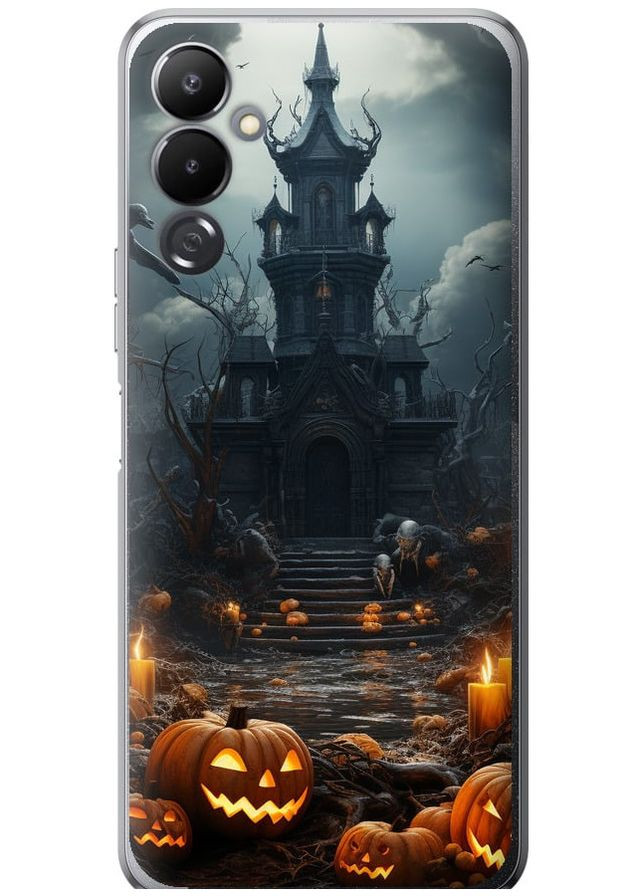 Силіконовий чохол 'Похмурий будинок' для Endorphone Tecno Pova 4 LG7n (266806811)