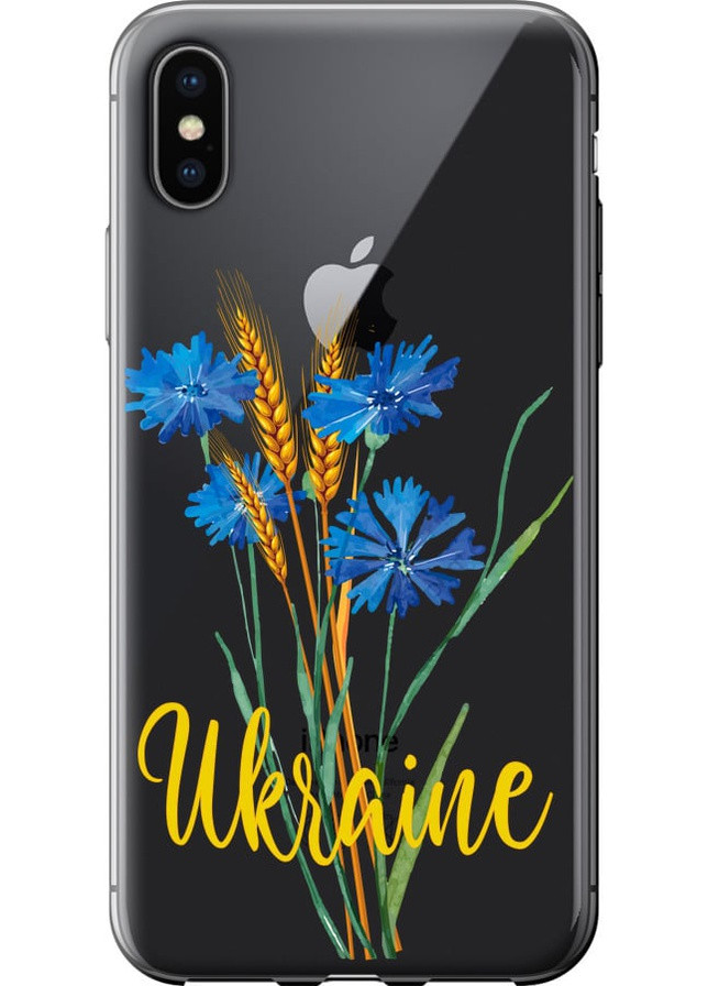 2D пластиковый чехол 'Ukraine v2' для Endorphone Apple iPhone XS (257878850)