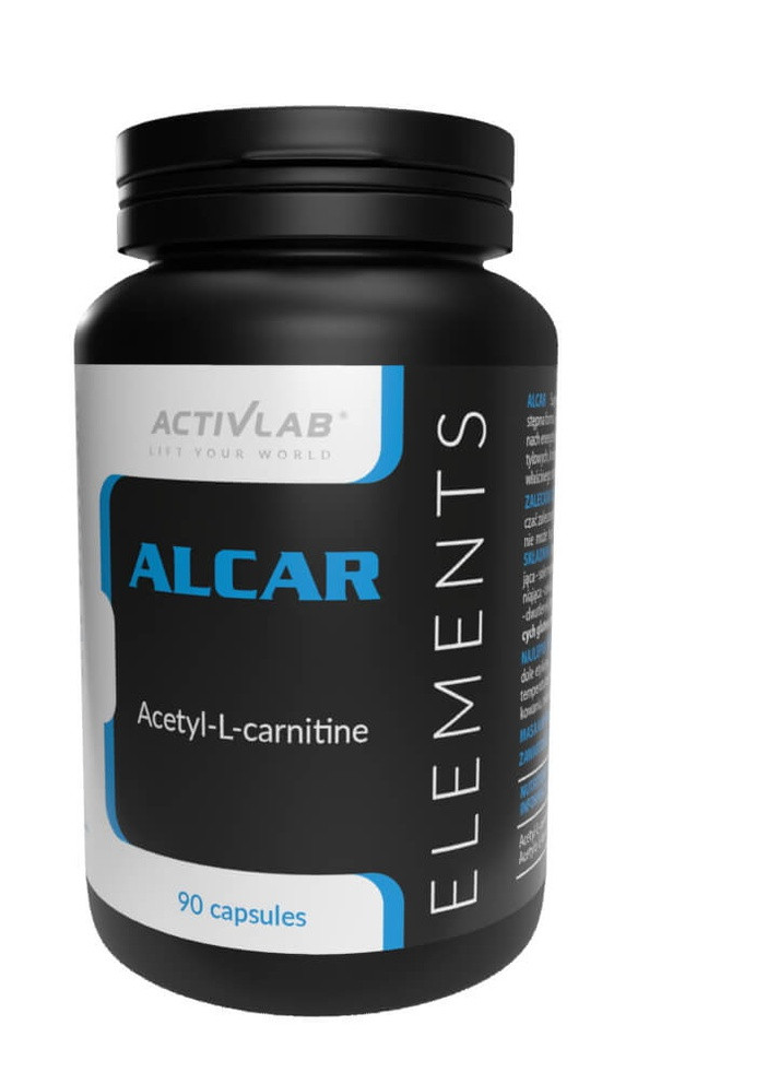 Ацетил л-карнітин Acetyl L-Carnitine 90 caps ActivLab (256979557)