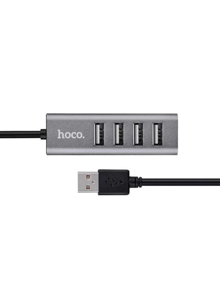 Перехідник HUB HB1 USB to USB 2.0 (4 port) (1m) Hoco (260492470)