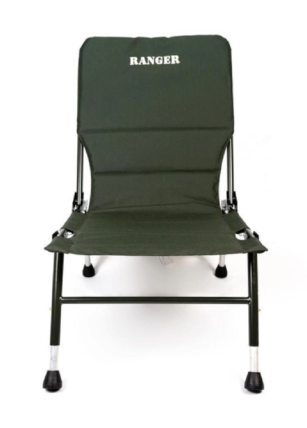 Раскладное кресло карповое шезлонг стул складной для рыбалки пикника кемпинга 72-83х42х47 см (475287-Prob) Темно-зеленый Unbranded (265391184)