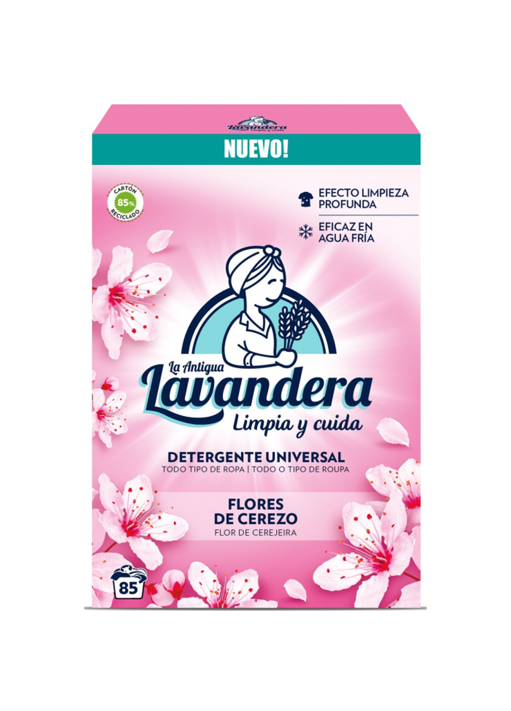 Стиральный порошок Lavandera Universal Cherry blossom, 4.675 кг La Antigua Lavandera (261555762)