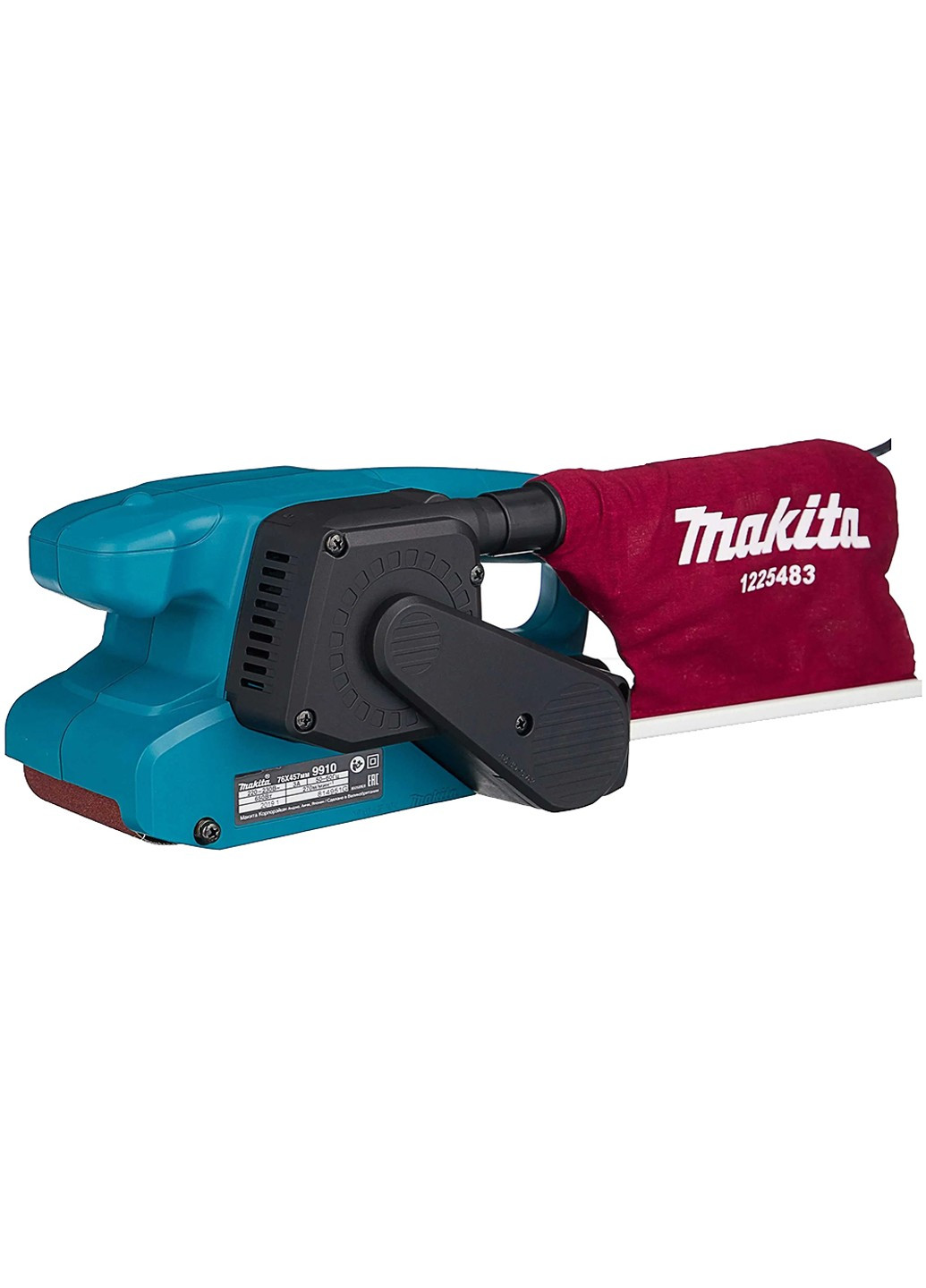 Шліфмашина стрічкова 9910 (650 Вт, 76 x 457 мм, 270 м/хв) Makita (268221544)