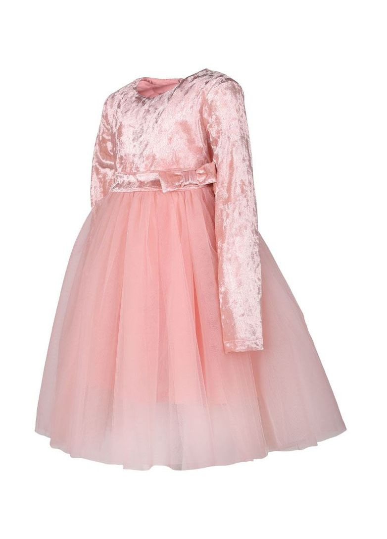 Пудрова плаття нарядне велюровое пудрового кольору Yumster (265622097)