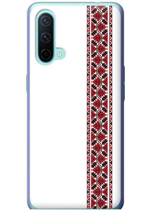 Силіконовий чохол 'Вишиванка 2' для Endorphone OnePlus Nord CE (269352327)