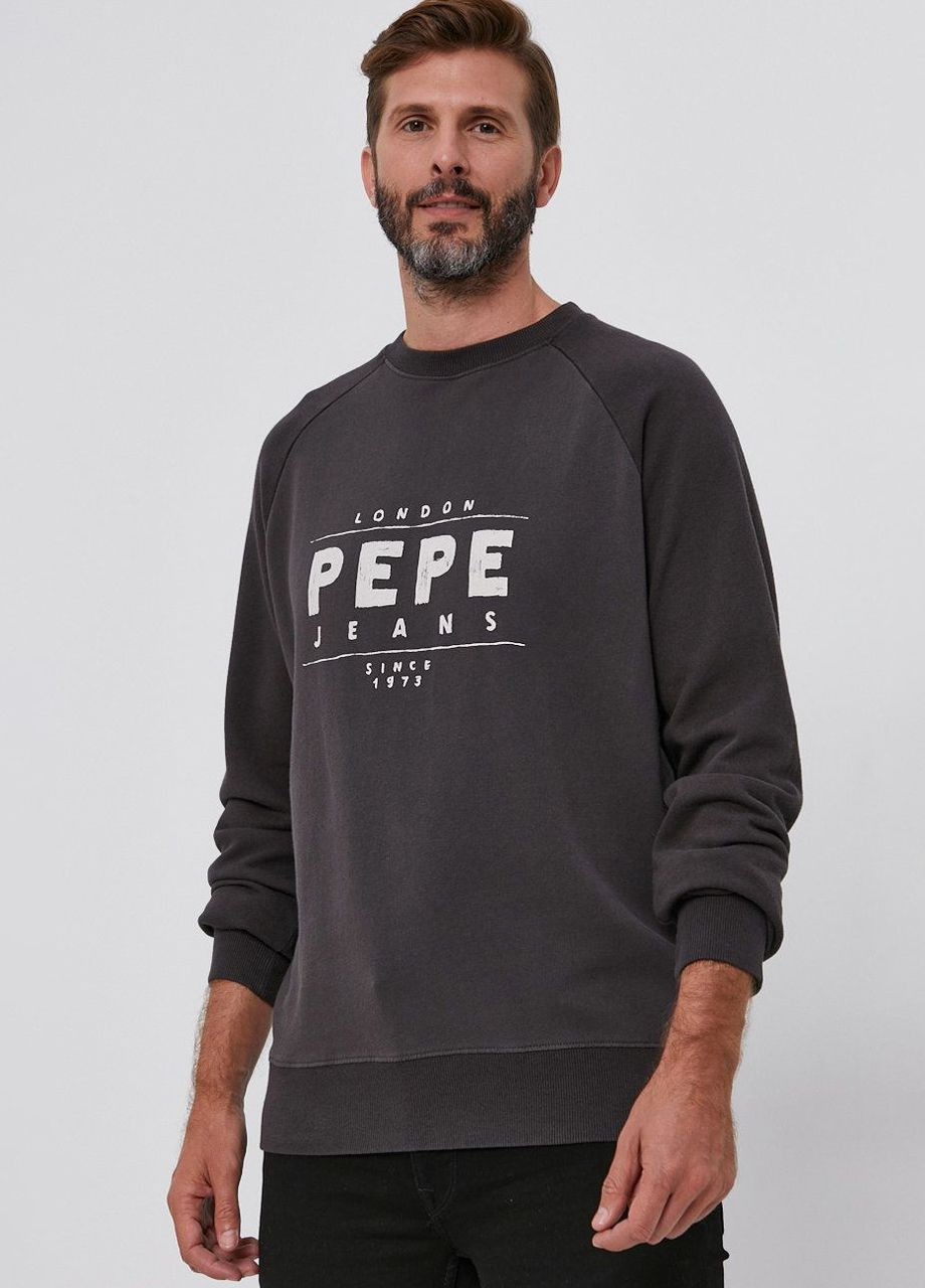 Свитшот Pepe Jeans - крой серый - (265327190)