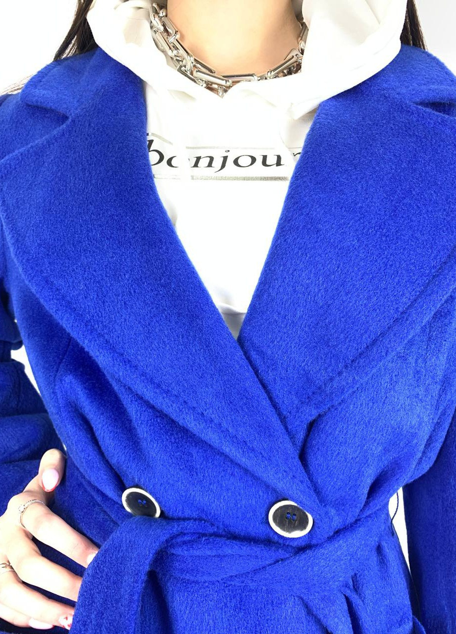 Синее Пальто Barbara Alvisi