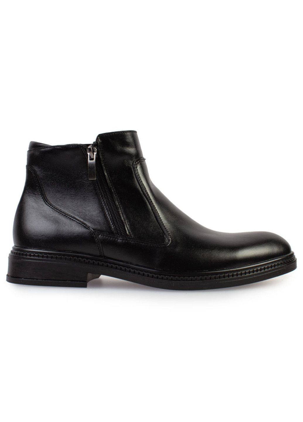 Черные осенние ботинки мужские бренда 9500998_(1) ModaMilano