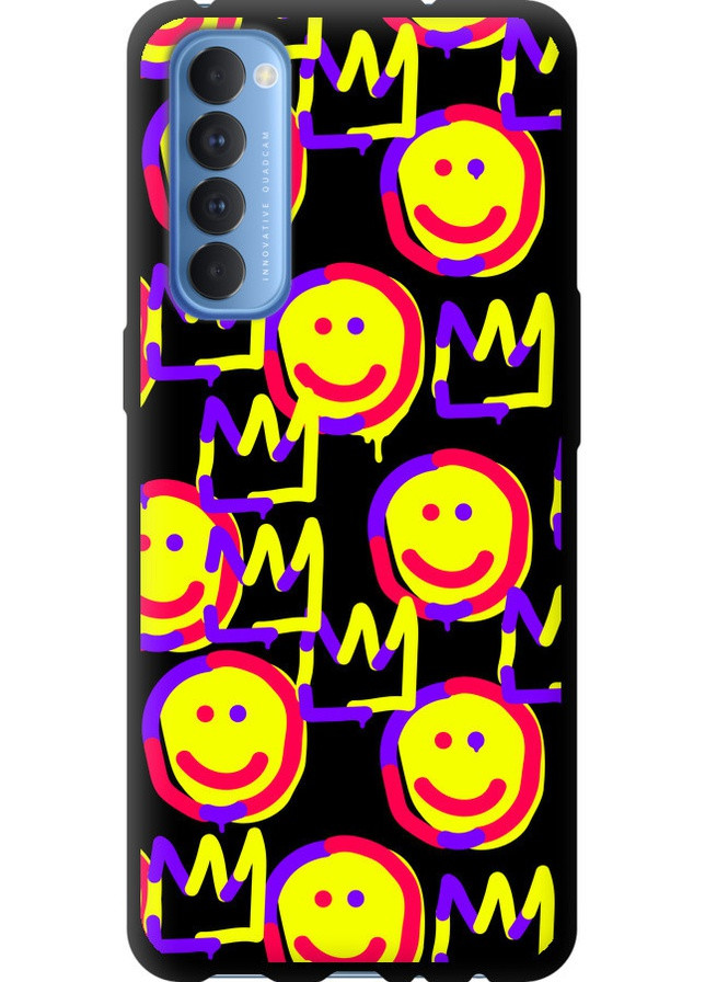 TPU чорний чохол '5622' для Endorphone Oppo Reno 4 Pro (258215664)