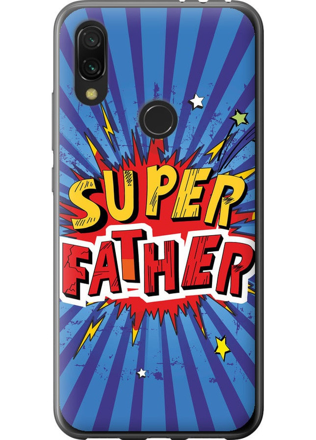 2D пластиковый чехол 'Супер папа v2' для Endorphone Xiaomi Redmi 7 (258084250)