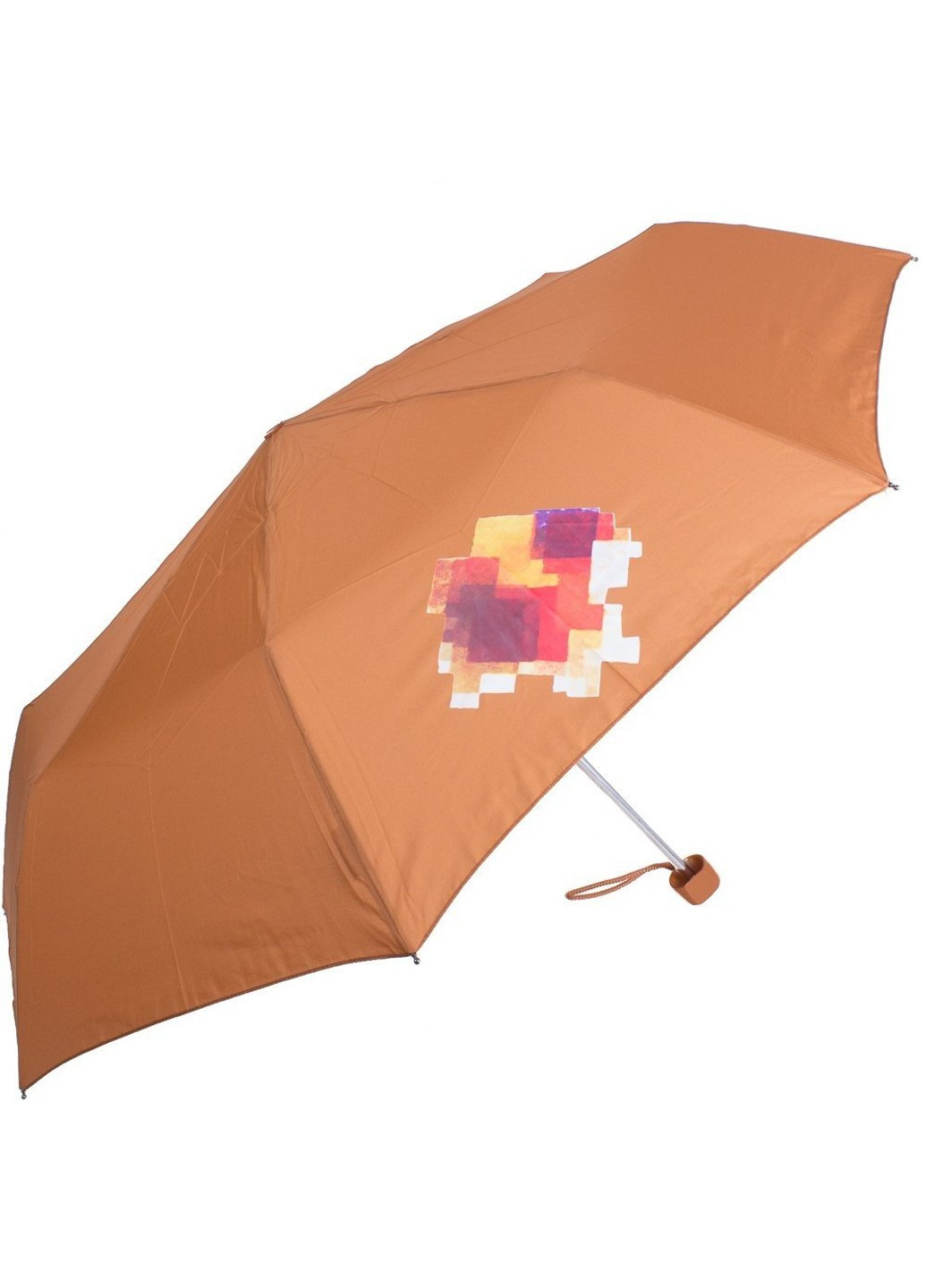 Механический Компактный женский коричневый зонт Airton (262982720)