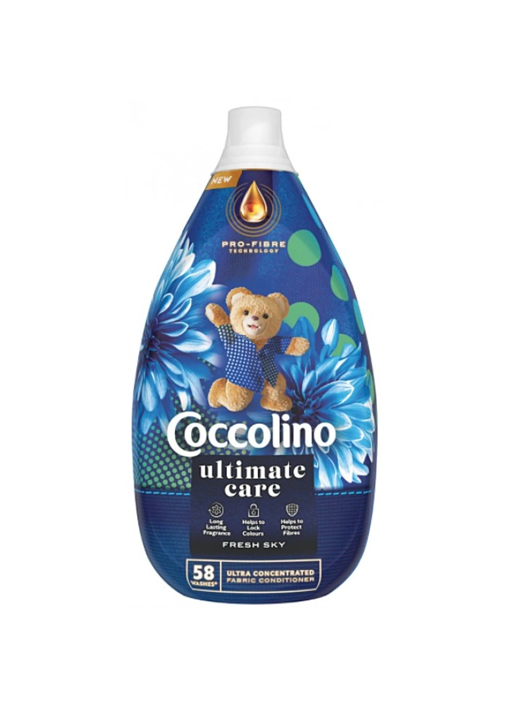 Супер концентрированный ополаскиватель для белья Ultimate Care Fresh Sky, 870 мл Coccolino (261555760)