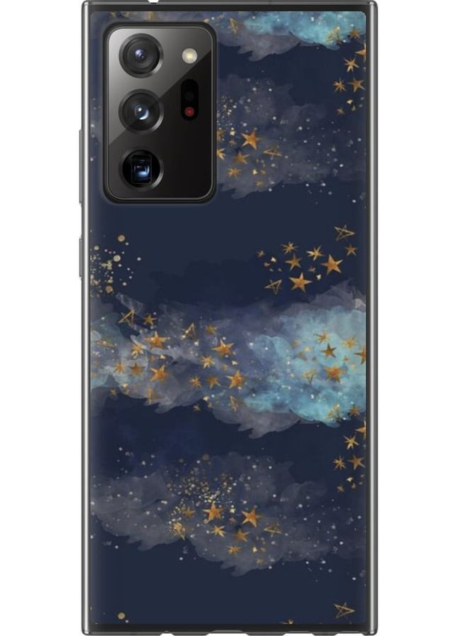 Силиконовый чехол 'Ночь золотые звезды' для Endorphone Samsung Galaxy Note 20 Ultra (276313340)