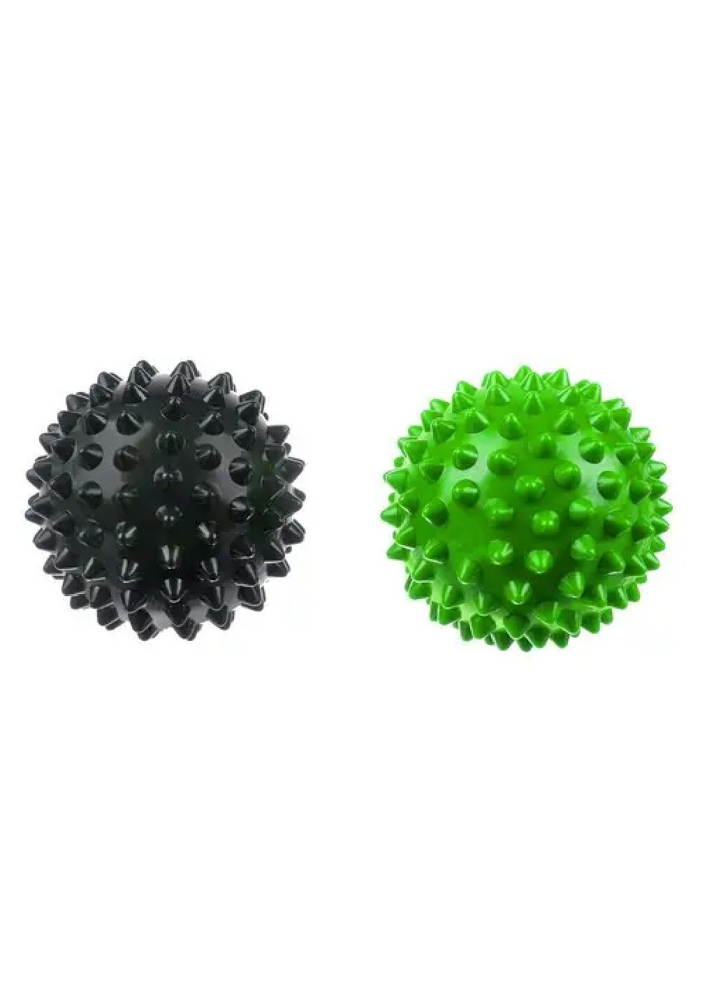 Набор коврик массажный для акупрессуры с подушкой массажными шариками для точечного массажа (476257-Prob) Черный с зеленым Unbranded (277978169)
