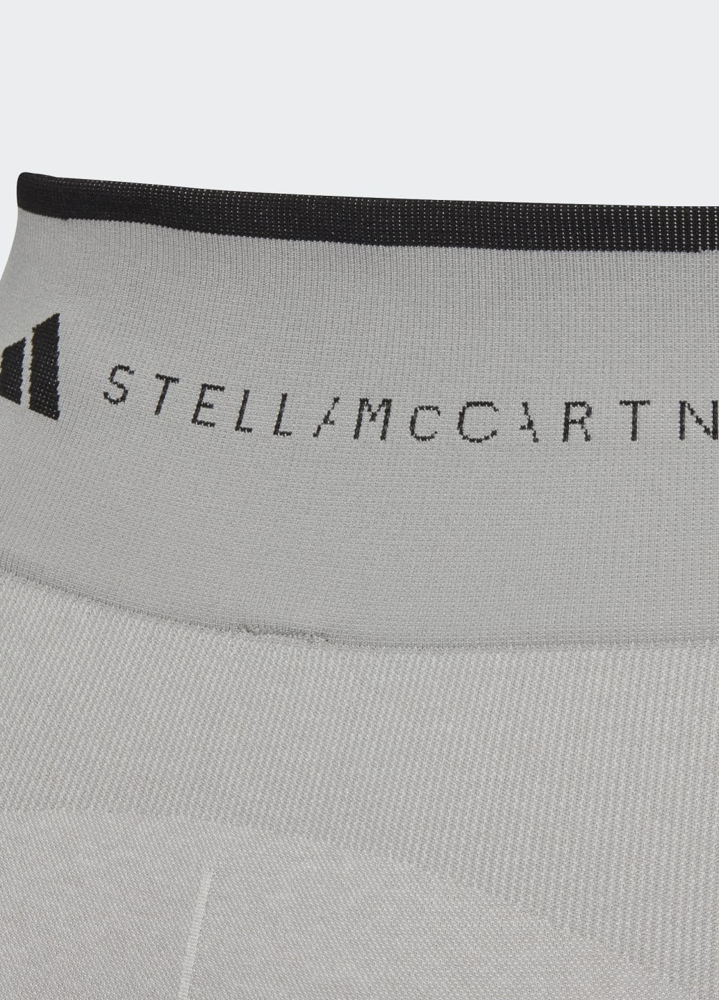 Серые демисезонные леггинсы by stella mccartney truestrength yoga 7/8 adidas