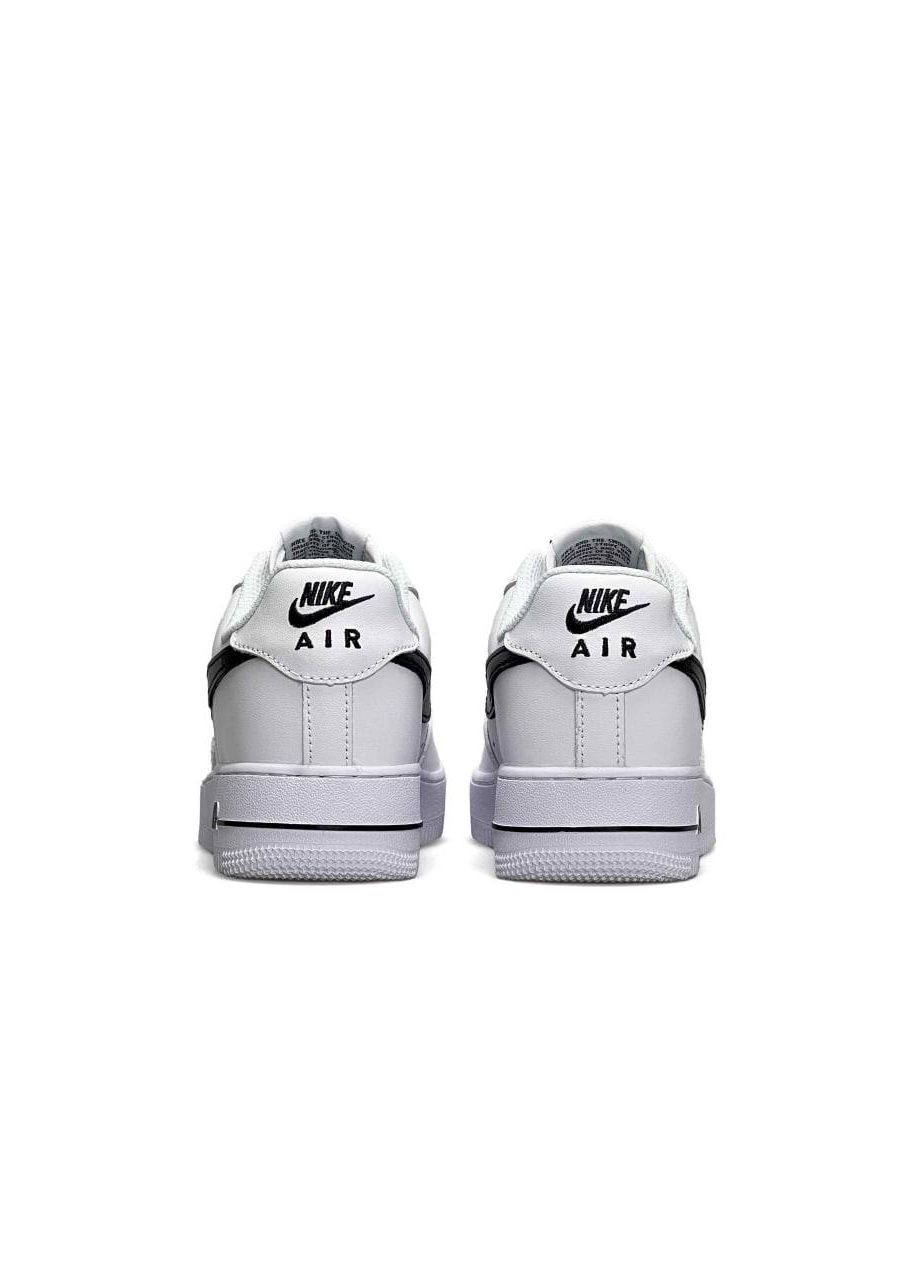 Белые зимние кроссовки женские, вьетнам Nike Air Force 1 Winter All White Black