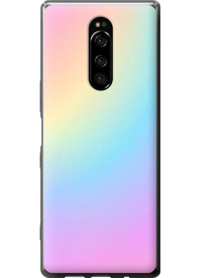 Силіконовий чохол 'Веселка 2' для Endorphone Sony Xperia 1 J9110 (259141069)