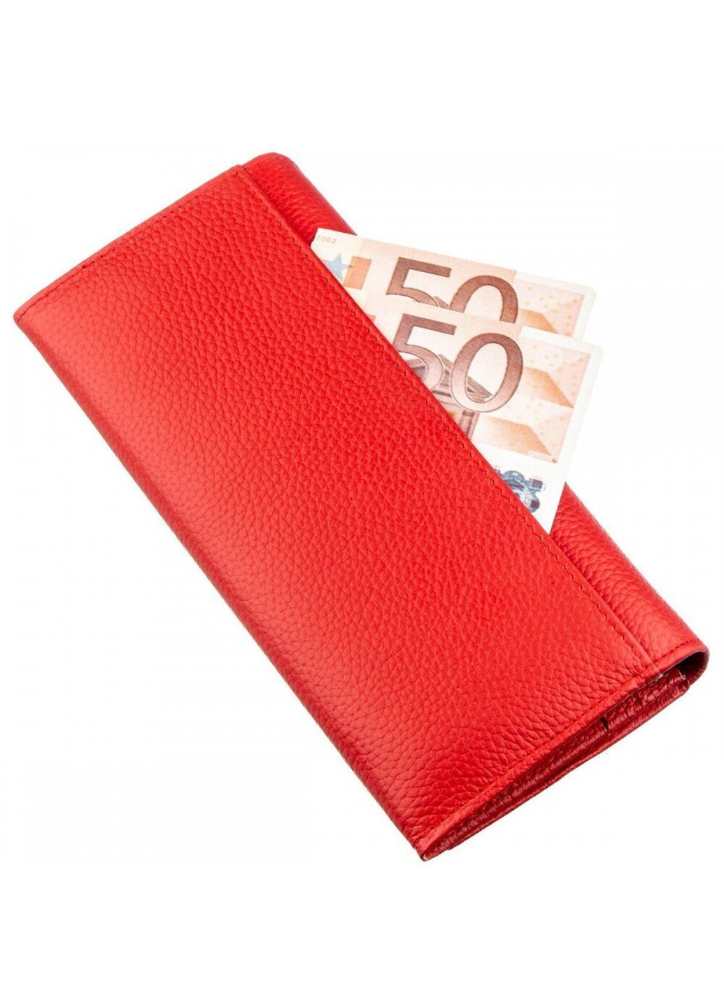 Женский красный кошелёк из натуральной кожи ST Leather 18897 Красный ST Leather Accessories (262453803)