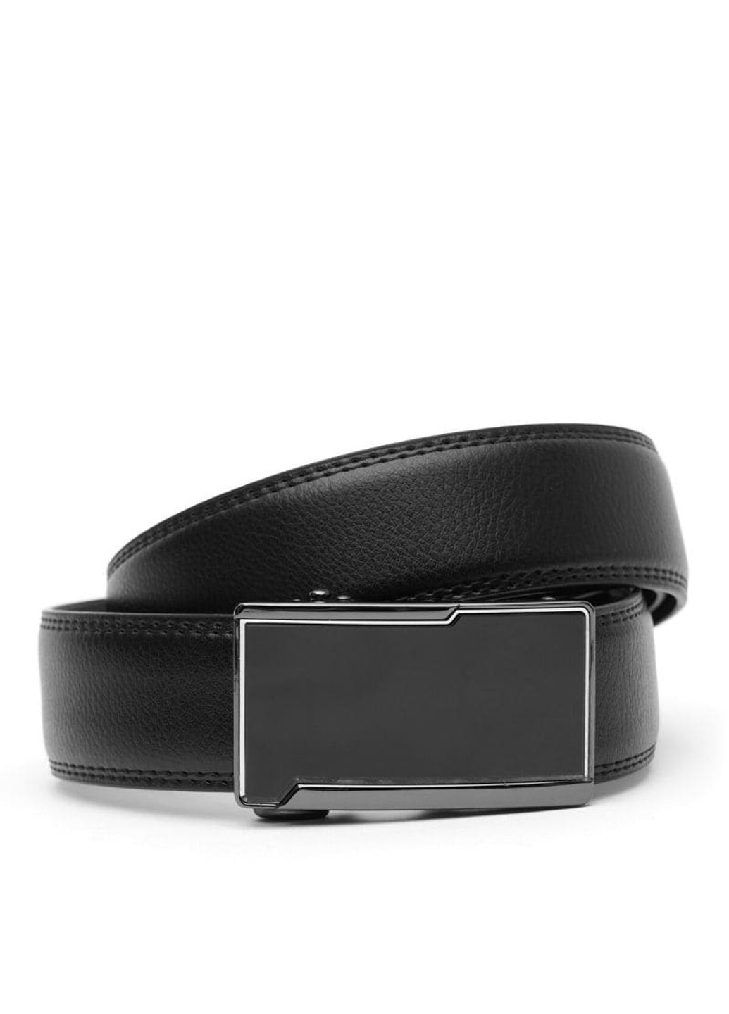Мужской кожаный ремень V1HRS909-black Borsa Leather (266143212)